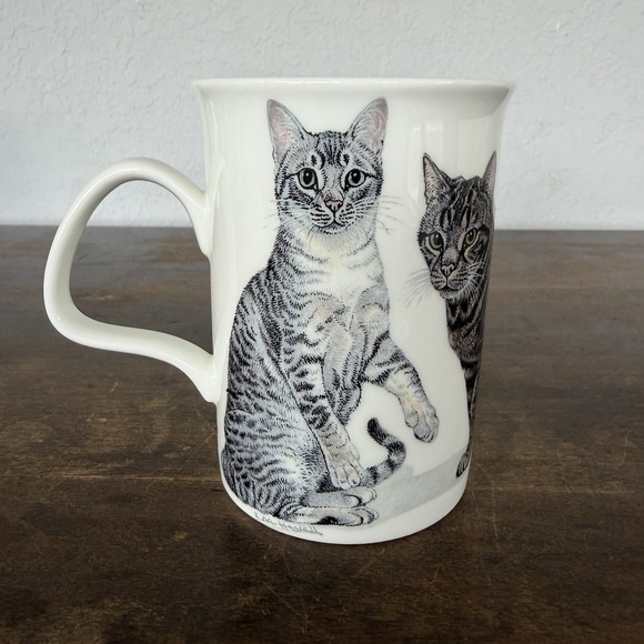 Henley Collection Cat Mug Fine Bone China England K.M. Hassall Cat Breeds Cup - Picture 2 of 6